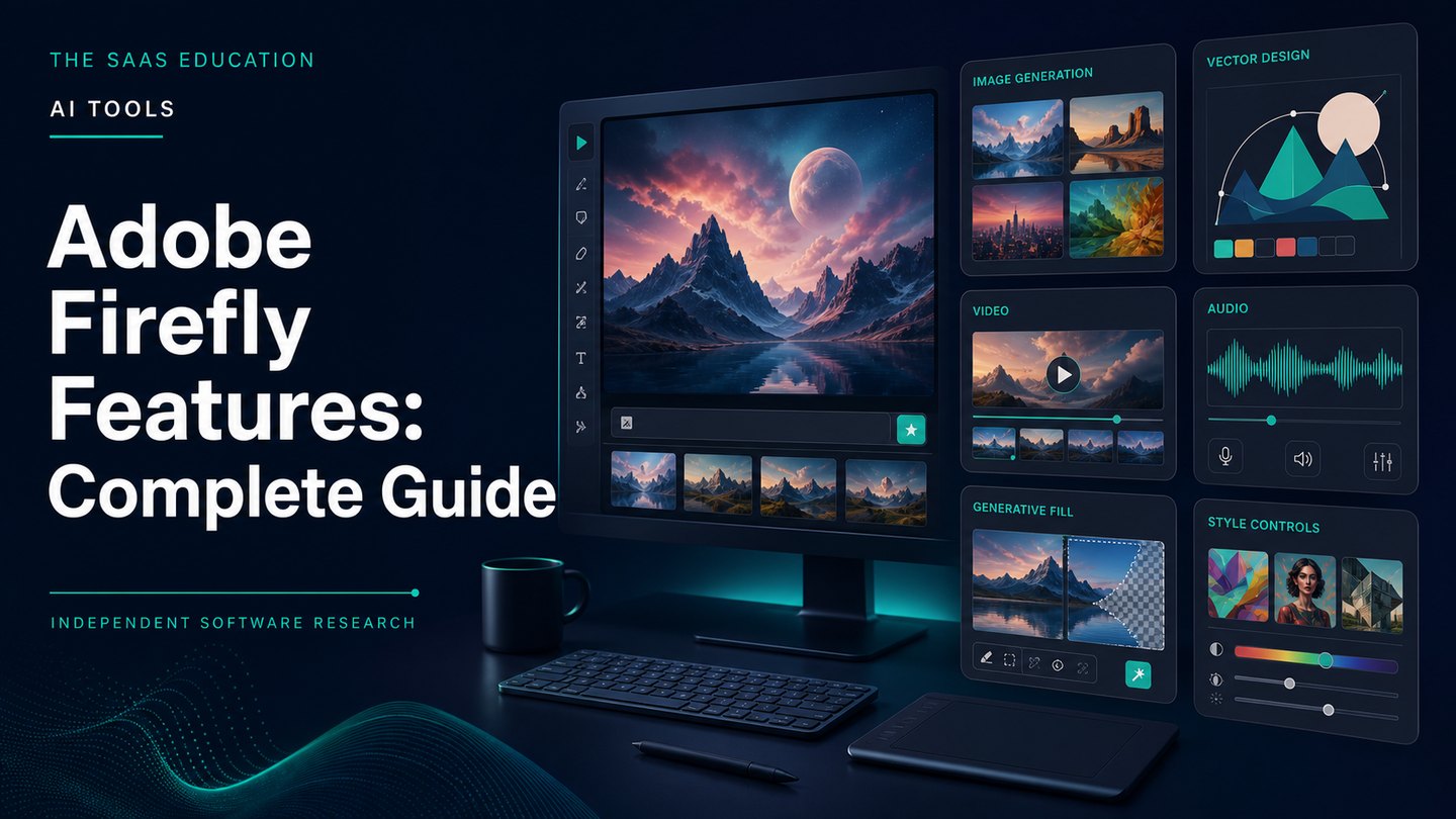 Adobe Firefly feature guide for image video audio and creative workflows