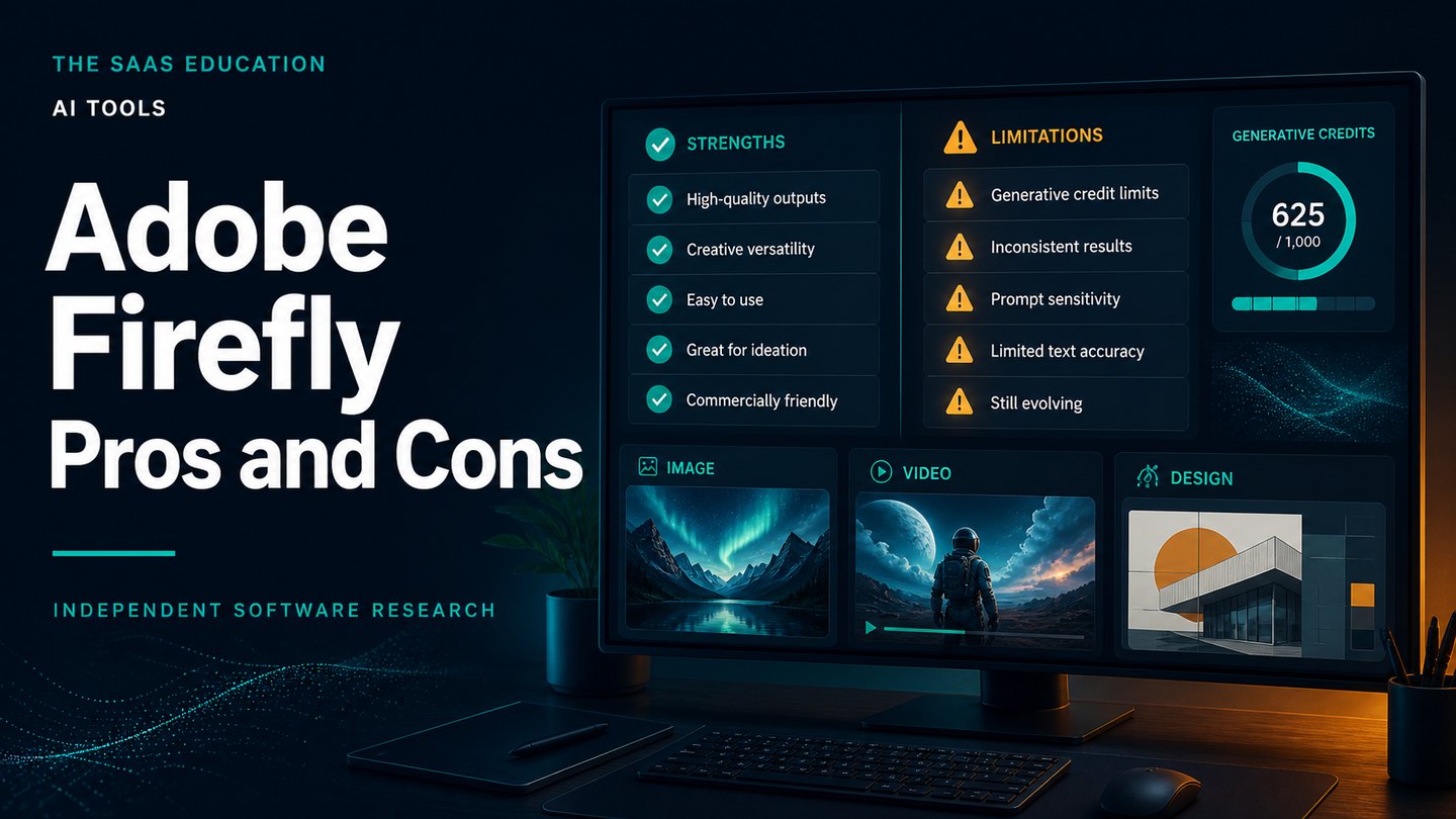 Adobe Firefly pros and cons for creative AI software buyers