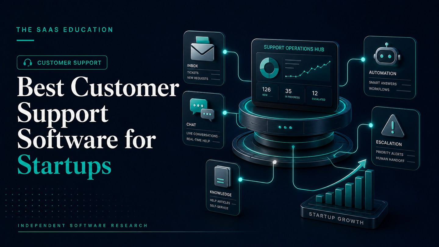 Best Customer Support Software for Startups editorial cover