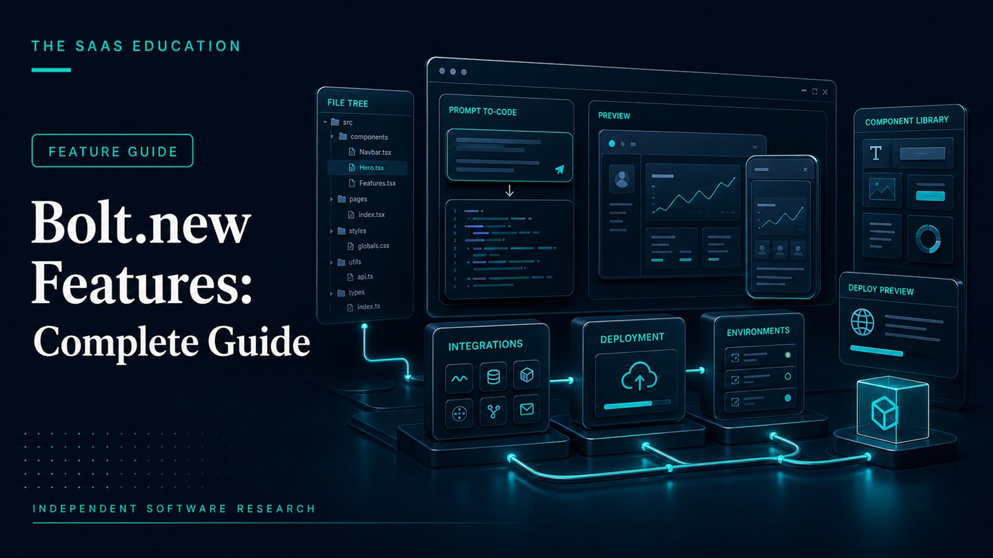 Bolt.new Features: Complete Guide editorial cover