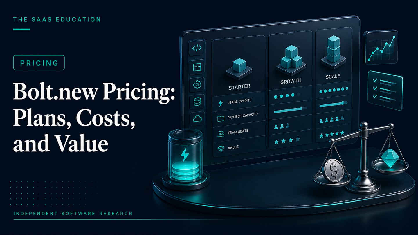 Bolt.new Pricing: Plans, Costs, and Value editorial cover