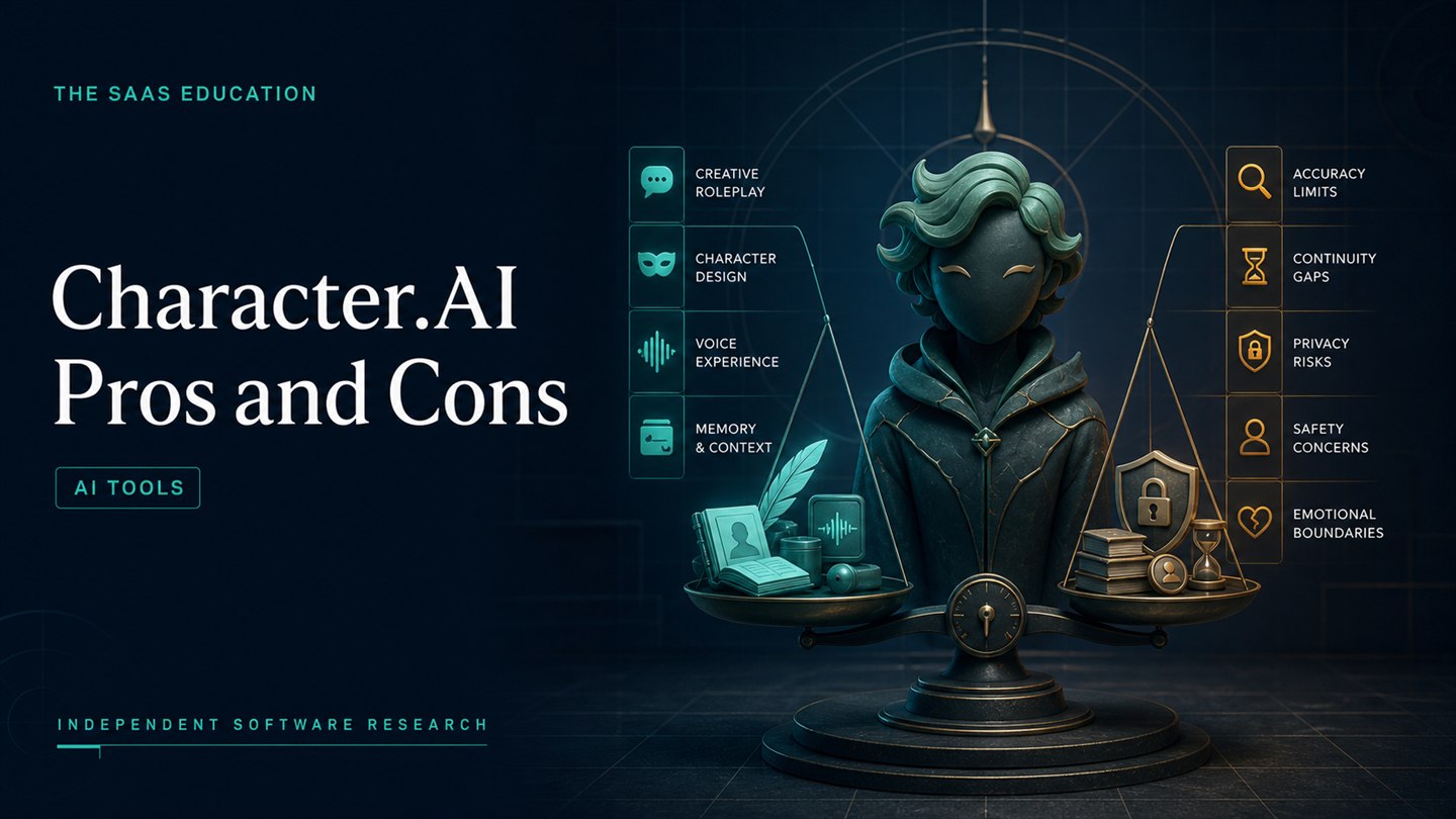 Character.AI Pros and Cons editorial cover