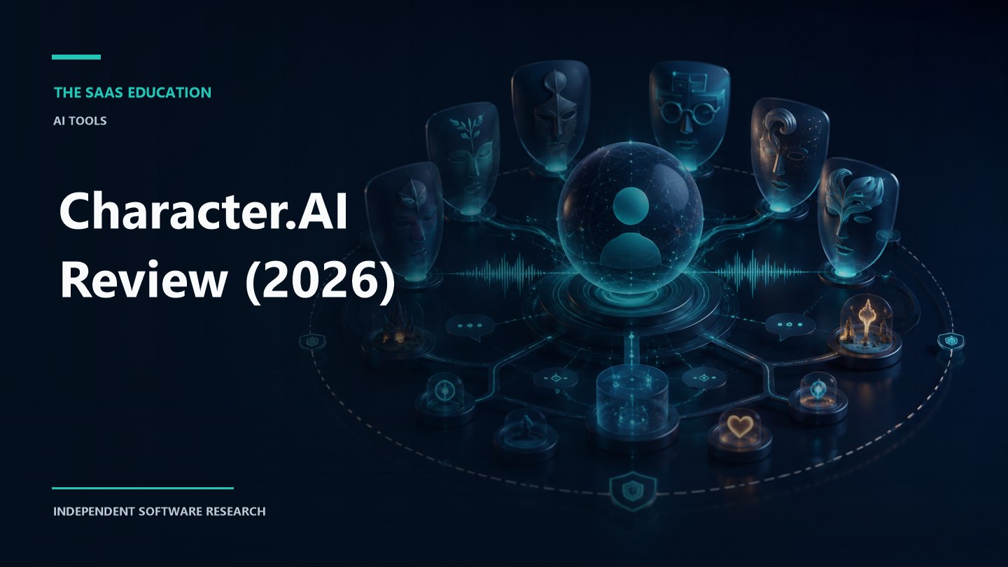 Character.AI Review 2026 editorial cover