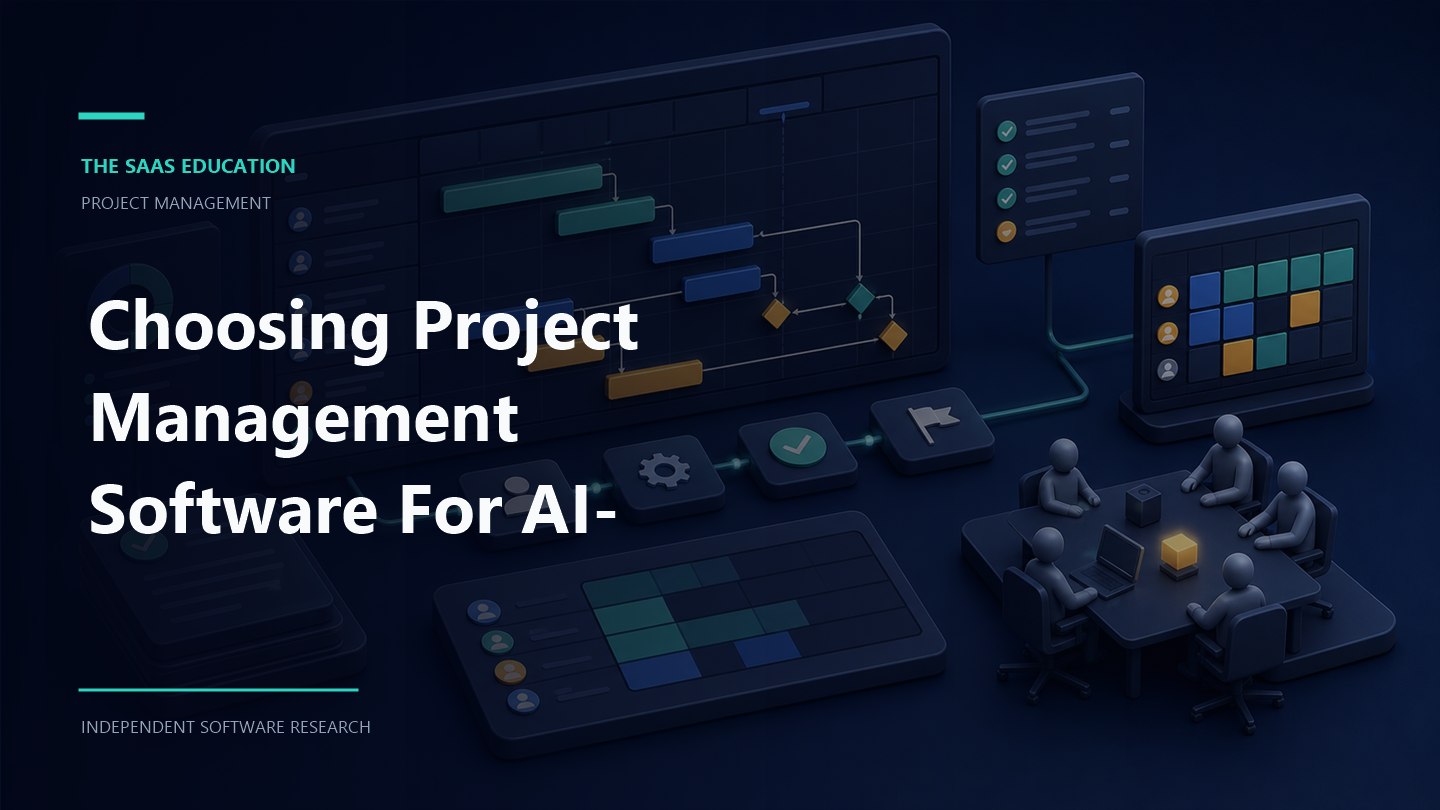 choose project management software for ai-assisted work evaluation workflow and software buying checklist