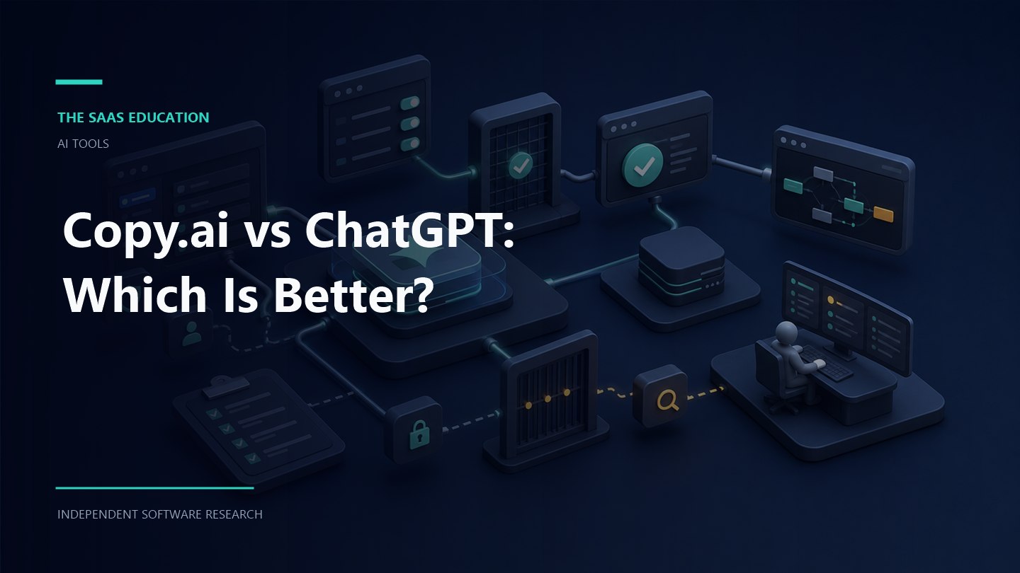 Copy.ai versus ChatGPT comparison for business AI workflows