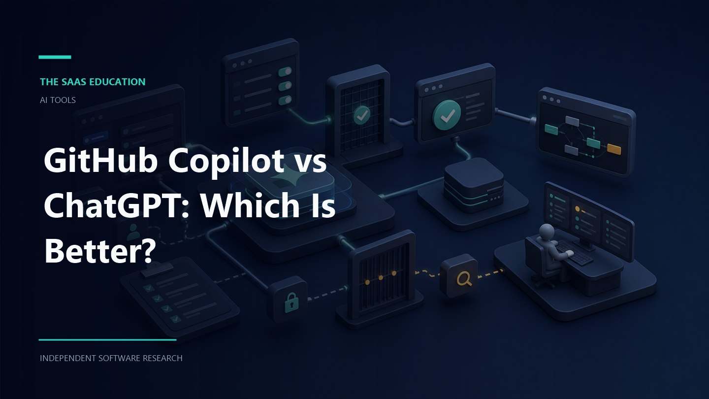 Developers comparing GitHub Copilot and ChatGPT for coding, repositories, review, and software delivery