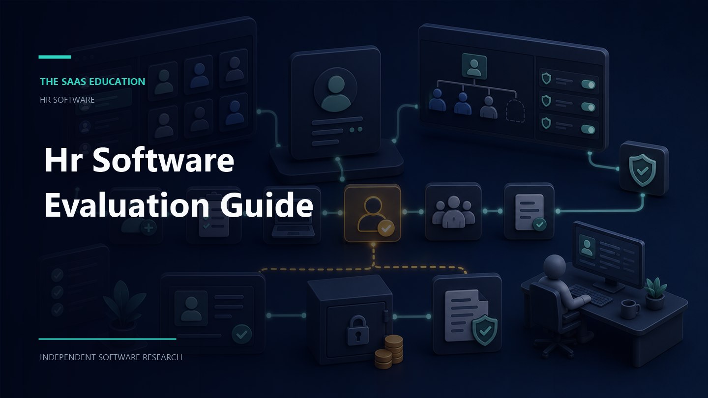 hr software evaluation guide evaluation workflow and software buying checklist