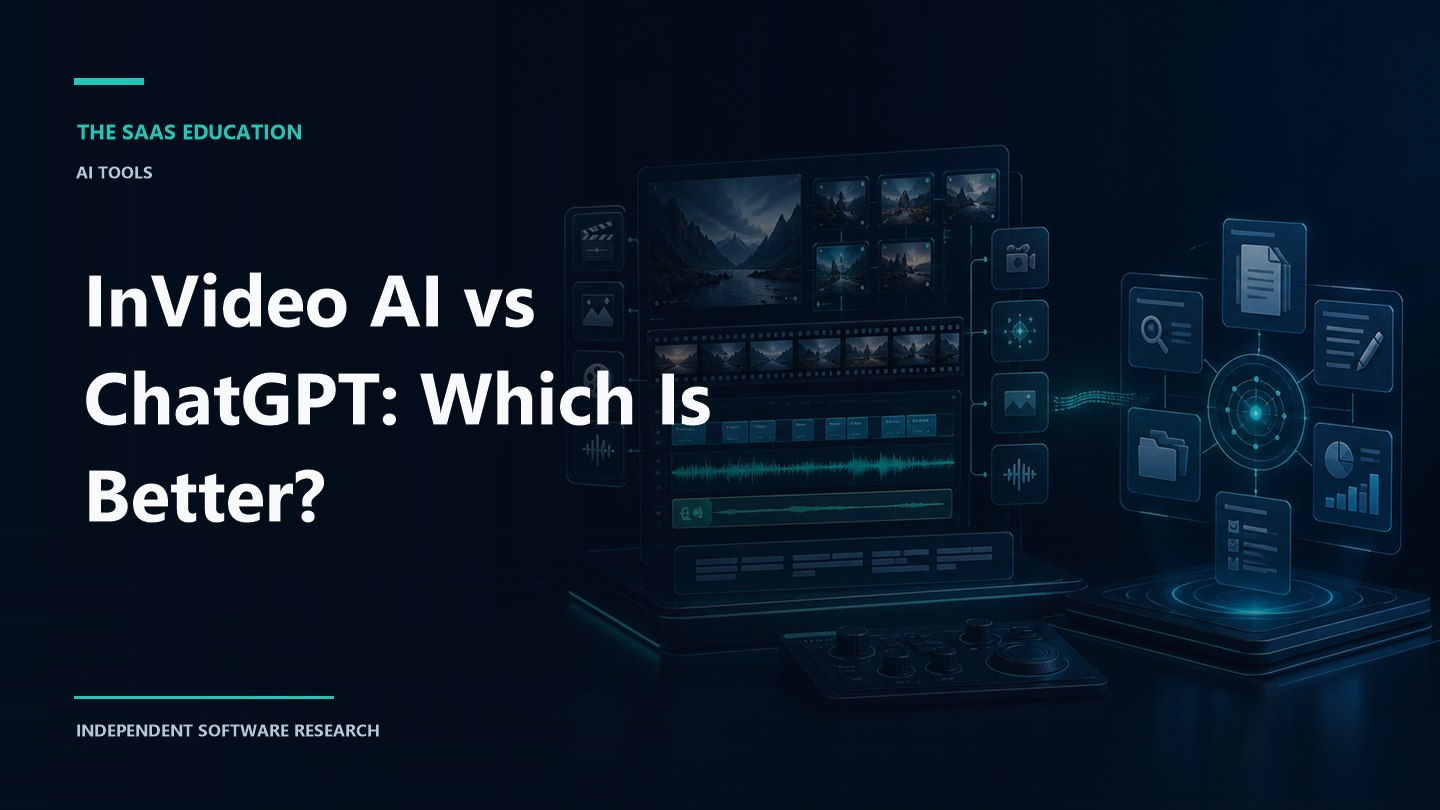 InVideo AI versus ChatGPT editorial comparison cover