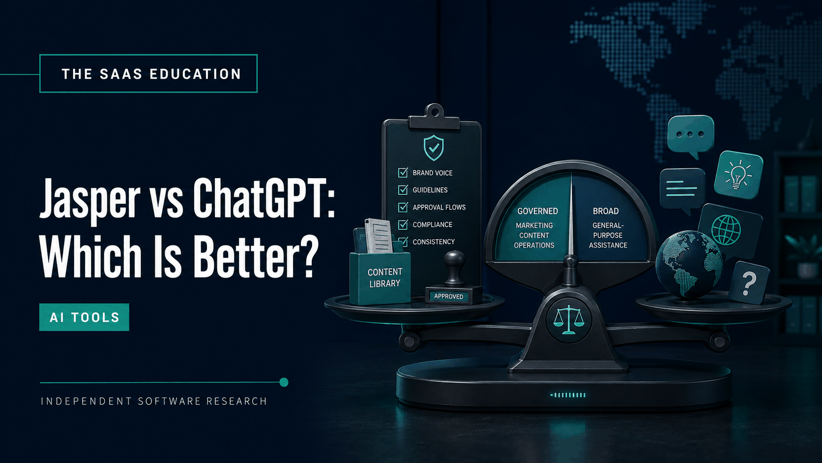 Jasper versus ChatGPT editorial comparison cover